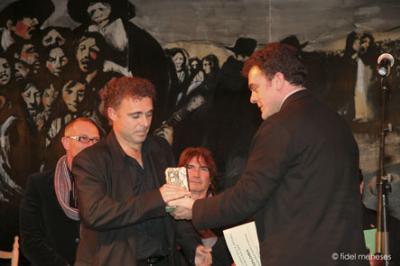 El cantaor adamuceño Paco Ocón gana la Silla de Oro en Madrid