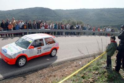 José Crisanto Galán vence en la primera cronometrada de Rallye de Adamuz