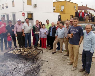 Fiesta en el barrio obrero de Villafranca